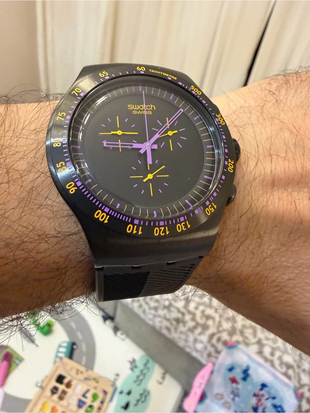 Swatch sport equipped